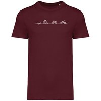 Brandless Basic Bio T-Shirt Men Bicycle Line Nr. 5 ( 180g/m²)