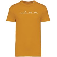 Brandless Basic Bio T-Shirt Men Bicycle Line Nr. 5 ( 180g/m²)
