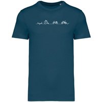 Brandless Basic Bio T-Shirt Men Bicycle Line Nr. 5 ( 180g/m²)