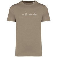 Brandless Basic Bio T-Shirt Men Bicycle Line Nr. 5 ( 180g/m²)
