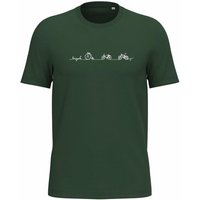 Brandless Basic Bio T-Shirt Men Bicycle Line Nr. 5 ( 180g/m²)