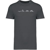 Brandless Basic Bio T-Shirt Men Bicycle Line Nr. 5 ( 180g/m²)