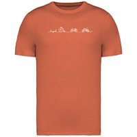 Brandless Basic Bio T-Shirt Men Bicycle Line Nr. 5 ( 180g/m²)