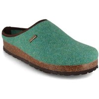 Tuffeln Vegane Hausschuhe im Tiroler Clogs Design - Unisex Filzpantoffeln mit Korkfußbett