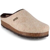 Tuffeln Vegane Hausschuhe im Tiroler Clogs Design - Unisex Filzpantoffeln mit Korkfußbett