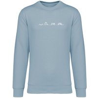 Brandless Basic Bio Unisex Sweatshirt Nr.3 Bicycle Line 350g/m² Brandless Basic Bio Unisex Sweatshirt Nr.3 Bicycle Line 350g/m²