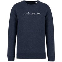 Brandless Basic Bio Unisex Sweatshirt Nr.3 Bicycle Line 350g/m²