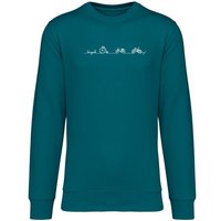 Brandless Basic Bio Unisex Sweatshirt Nr.3 Bicycle Line 350g/m²