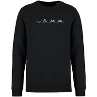 Brandless Basic Bio Unisex Sweatshirt Nr.3 Bicycle Line 350g/m²