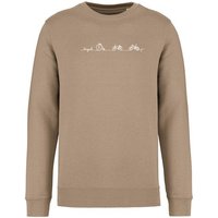Brandless Basic Bio Unisex Sweatshirt Nr.3 Bicycle Line 350g/m²