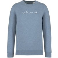 Brandless Basic Bio Unisex Sweatshirt Nr.3 Bicycle Line 350g/m²