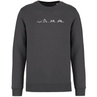 Brandless Basic Bio Unisex Sweatshirt Nr.3 Bicycle Line 350g/m²