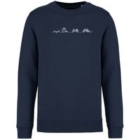 Brandless Basic Bio Unisex Sweatshirt Nr.3 Bicycle Line 350g/m²