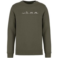 Brandless Basic Bio Unisex Sweatshirt Nr.3 Bicycle Line 350g/m²