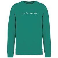 Brandless Basic Bio Unisex Sweatshirt Nr.3 Bicycle Line 350g/m² Brandless Basic Bio Unisex Sweatshirt Nr.3 Bicycle Line 350g/m²