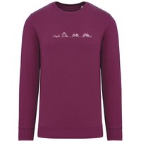 Brandless Basic Bio Unisex Sweatshirt Nr.3 Bicycle Line 350g/m²