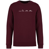 Brandless Basic Bio Unisex Sweatshirt Nr.3 Bicycle Line 350g/m²