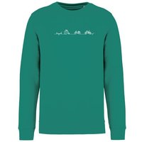 Brandless Basic Bio Unisex Sweatshirt Nr.3 Bicycle Line 350g/m²