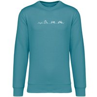Brandless Basic Bio Unisex Sweatshirt Nr.3 Bicycle Line 350g/m²