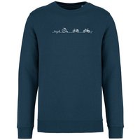 Brandless Basic Bio Unisex Sweatshirt Nr.3 Bicycle Line 350g/m²