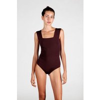 RENDL Swimsuit No.6 - minimalistischer Badeanzug mit breiten Trägern für alle Größen
