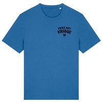 päfjes Ferz mit Krigge Hessisch Spruch - Fair Organic Cotton Unisex / Männer T-Shirt