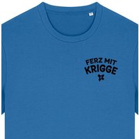 päfjes Ferz mit Krigge Hessisch Spruch - Fair Organic Cotton Unisex / Männer T-Shirt