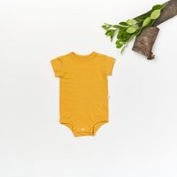 tetoi-vienna TENCEL kurzarm Baby Body "Waldbad"