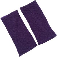 short'n'pietz Schurwollhandstulpen , handgestrickt
