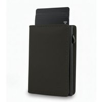 Akaroa Kartenetui Slim Wallet PELLE – Popup Cardholder mit Kartenauswurf