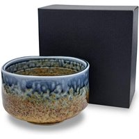 Matcha Passion Japanische Matcha Schale Chawan handgemacht aus Keramik