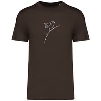 Brandless Basic Bio T-Shirt Rotkehlchen Nr. 4 ( 155 g/m²)