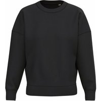 Greenspired Umweltfreundliches Damen Sweatshirt mit Rundhalsausschnitt und überschnittenen Schultern 300g/m²
