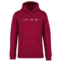 Brandless Basic Bio Hoody Nr. 4 Bicycle Line 350g/m² XXS - 3 XL