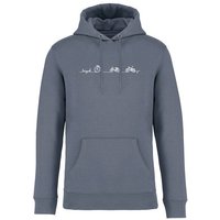 Brandless Basic Bio Hoody Nr. 4 Bicycle Line 350g/m² XXS - 3 XL Brandless Basic Bio Hoody Nr. 4 Bicycle Line 350g/m² XXS - 3 XL