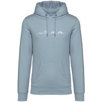 Brandless Basic Bio Hoody Nr. 4 Bicycle Line 350g/m² XXS - 3 XL