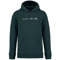 Brandless Basic Bio Hoody Nr. 4 Bicycle Line 350g/m² XXS - 3 XL