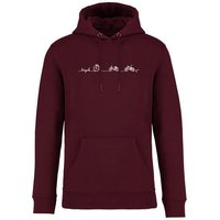 Brandless Basic Bio Hoody Nr. 4 Bicycle Line 350g/m² XXS - 3 XL Brandless Basic Bio Hoody Nr. 4 Bicycle Line 350g/m² XXS - 3 XL