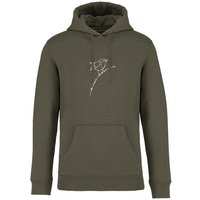 Greeenspired Basic Bio Hoody Nr. 4 Rotkehlchen 350g/m² XXS - 4 XL