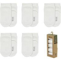 bistyle Baby-Socken Basic 5er-Pack – Kurzsocken, 0-6 Monate, zertifiziert, hoher Baumwollanteil