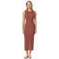 ORGANICATION DURRU | Geripptes Kleid aus Bio-Baumwolle