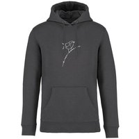 Greeenspired Basic Bio Hoody Nr. 4 Rotkehlchen 350g/m² XXS - 4 XL