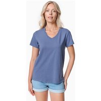 ORGANICATION TESSA | Basic T-Shirt aus Bio-Baumwolle mit V-Ausschnitt