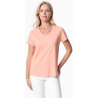 ORGANICATION TESSA | Basic T-Shirt aus Bio-Baumwolle mit V-Ausschnitt