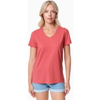 ORGANICATION TESSA | Basic T-Shirt aus Bio-Baumwolle mit V-Ausschnitt