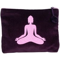 Frau Heidelberg Samt Kosmetiktasche