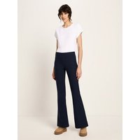 LANIUS Hose mit ausgestelltem Bein (GOTS)
