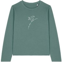 Brandless Basic Bio Damen Longsleeve Rotkehlchen 180 g/m² XXS - XXL
