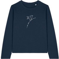 Brandless Basic Bio Damen Longsleeve Rotkehlchen 180 g/m² XXS - XXL