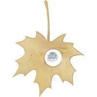 Mitienda Shop Fensterdeko - Ahornblatt mit Swarovski Kristall